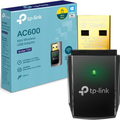TP-Link Archer T2U AC600 Wireless Dual Band USB Adapter
