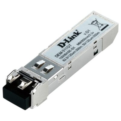 D-Link DEM-311GT 1-Port SFP SX Multi-Mode Fiber Transceiver