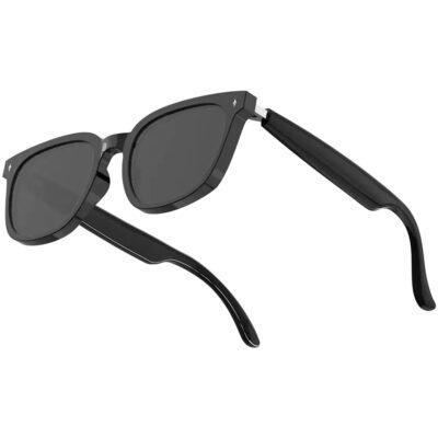 Powerology Nice BT Sunglass with Touch Control Bright Black Lens