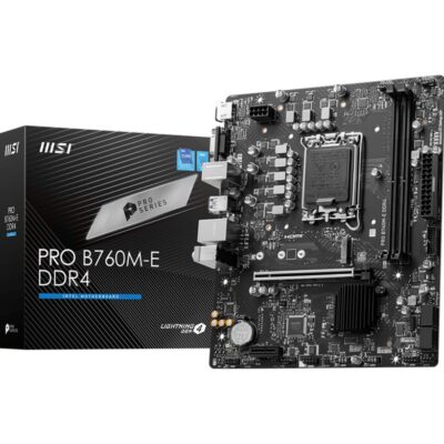 MSI PRO B760M-E DDR4 Motherboard