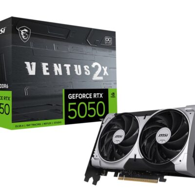 MSI GeForce RTX 5050 Ventus 2X 8GB OC Graphics Card