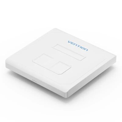 Vention Cat6 Wall Plate Double Port
