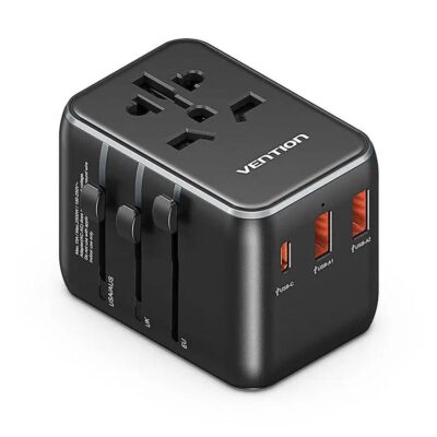 Vention Universal Travel Adapter Multi-Country