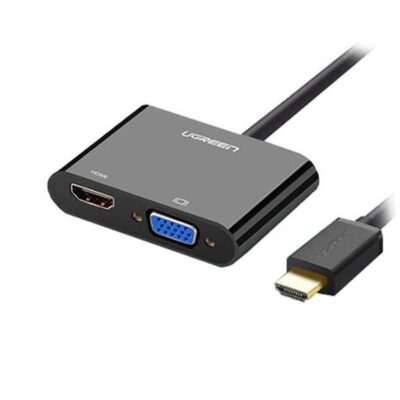 UGREEN CM101 HDMI to VGA+HDMI+3.5mm Converter