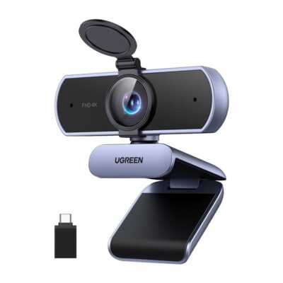 UGREEN CM831 USB 4K Ultra HD Webcam with Privacy Cover and Autofocus