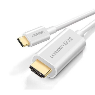 UGREEN USB Type C to HDMI Cable Male to Male ABS Case 1.5m White