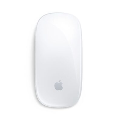 Apple Magic Mouse – White Multi-Touch Surface (Silver)