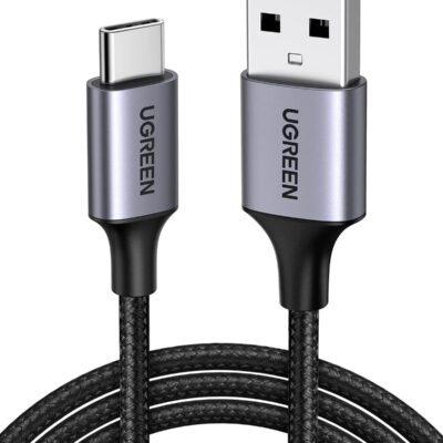 UGREEN USB-A to USB-C Fast Charging Cable 3A Max Black 2m