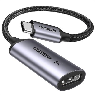 UGREEN USB-C to DisplayPort Adapter White