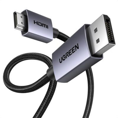UGREEN DP Male to HDMI Male Cable 1m Black