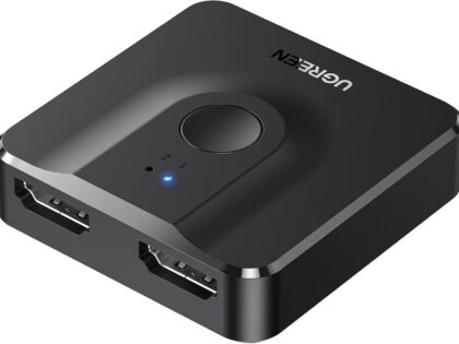 UGREEN HDMI Switch Box 2 In 1 Out KVM Switching