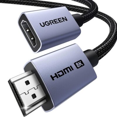 UGREEN HDMI 4K Cable Male to Female Black 1m