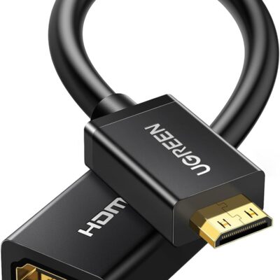 UGREEN Mini HDMI Male to HDMI Female Adapter Black