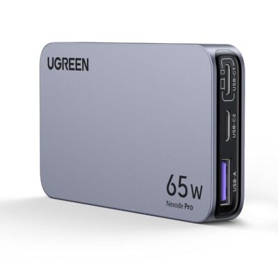 UGREEN Nexode Pro 65W 3-Port GaN Fast Charger Set UK