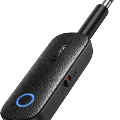 UGREEN BT303 Bluetooth 5.4 Transmitter Receiver with Built-in Microphone