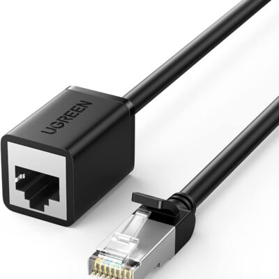 UGREEN NW112 Cat6 F/UTP Ethernet RJ45 Extension Patch Cords 5m Black