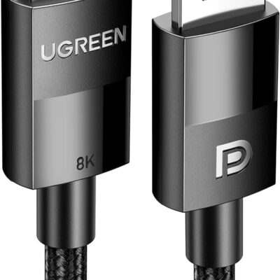 UGREEN DP102 DisplayPort Male to Male Cable 3-Meter Black