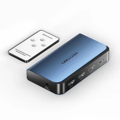 Vention 3 In 1 Out HDMI Switch 4K@60Hz Black