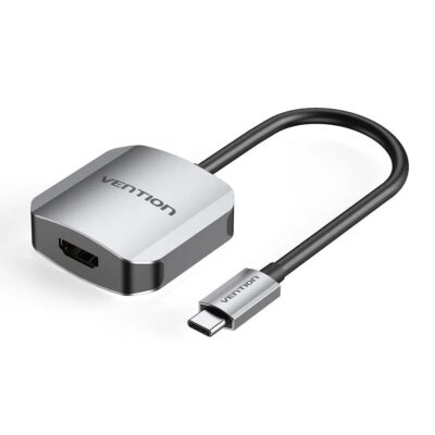 Vention USB-C to HDMI Converter 0.15M Gray Aluminum Alloy