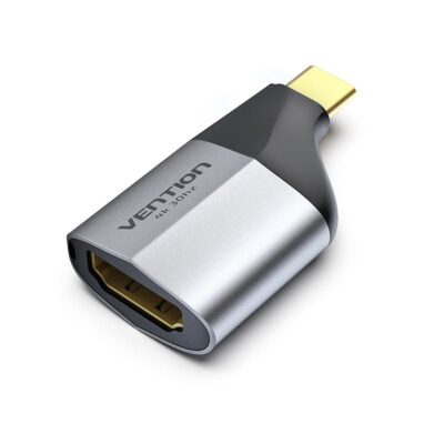 Vention Type-C Male to HDMI Female Adapter Gray Aluminum Alloy