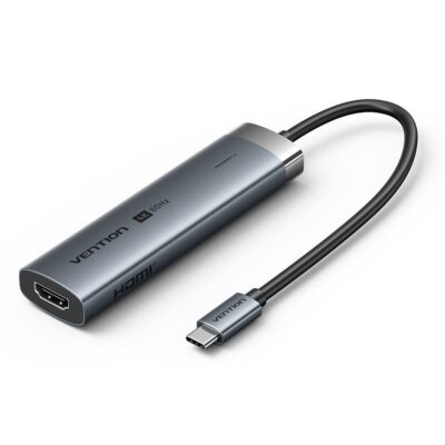 Vention USB-C Multi-Functional 5-in-1 Docking Station 3-Port