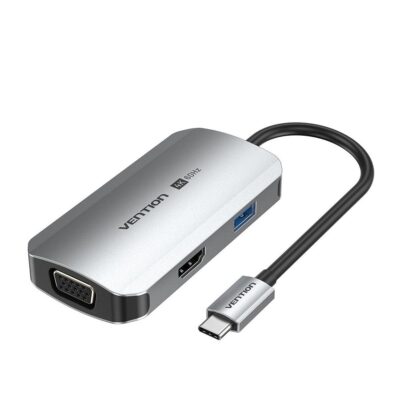 Vention USB-C Multi-Functional 4-in-1 Docking Station
