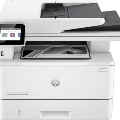 HP LaserJet Pro MFP 4103FDW, Wireless Duplex Monochrome Laser Printer with Fax