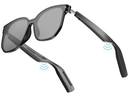 Porodo Optix BT 5.3 Smart Glasses with Audio Black