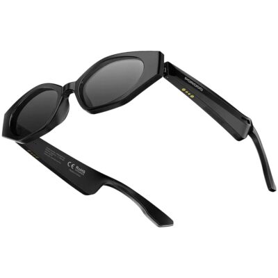 Porodo Tivora BT Smart Glass with UV Glass400 Lens Black