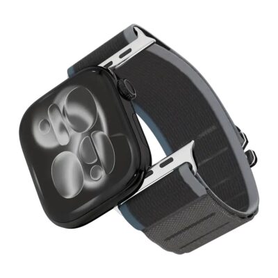 Levelo Malo Nylon Watch Strap For Apple Watch 49mm Grey