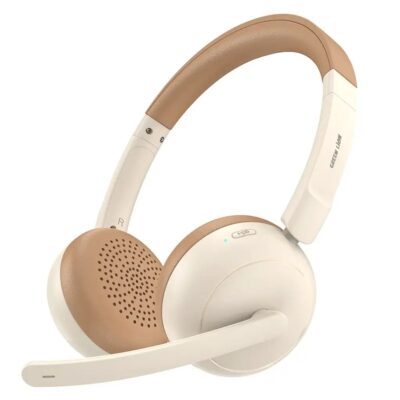 Green Lion Talk Pro Wireless Headphone Beige