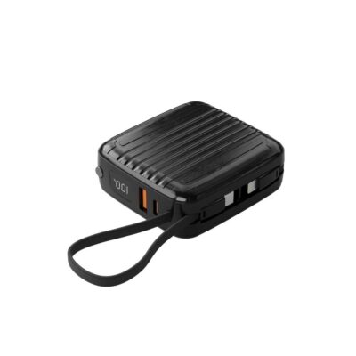 Porodo BLUVORA 15W Wireless + PD 20W MagSafe Power Bank 10000mAh Blue