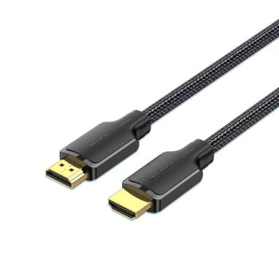 Vention Cotton Braided 4K HDMI Male to Male Cable 20M Black