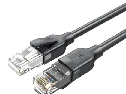 Vention Cat.6 UTP Patch Cable 1M Black