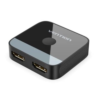 Vention 2-Port HDMI Bi-Direction 4K Switcher Black ABS