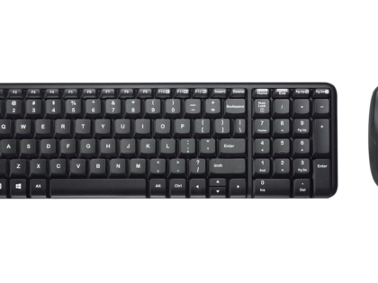 Logitech MK220 Wired Keyboard and Mouse Combo (920-003161)