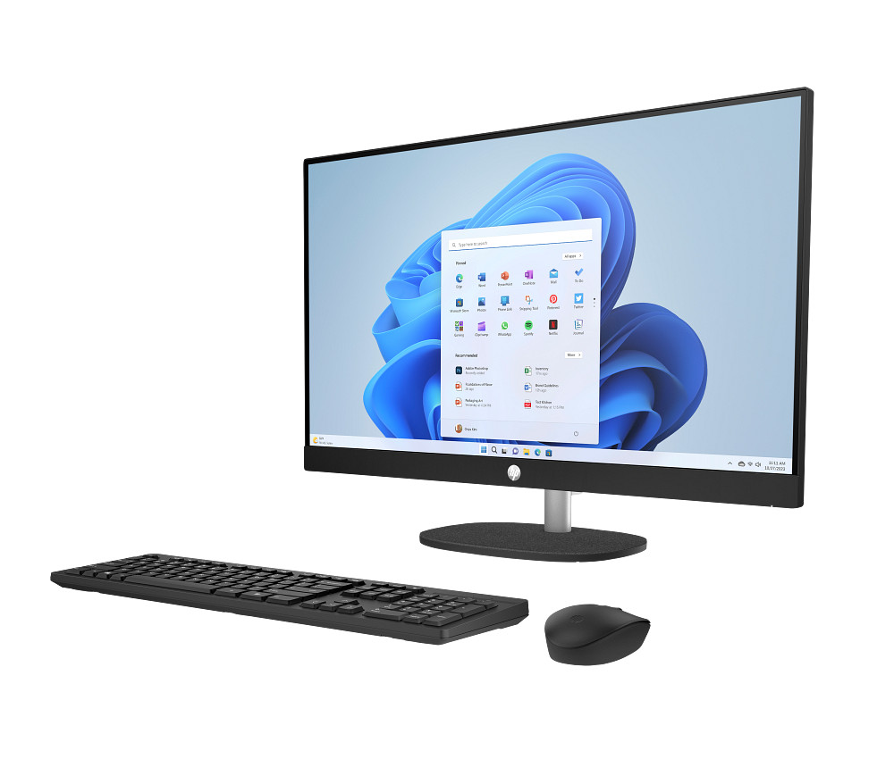 HP AIO 27-cr1068nh, Intel Core Ultra 7-155U, 16GB DDR5 RAM, 1TB SSD, 27" Display, Jet Black 3 HP AIO 27-cr1068nh, Intel Core Ultra 7-155U, 16GB DDR5 RAM, 1TB SSD, 27" Display, Jet Black - Image 3